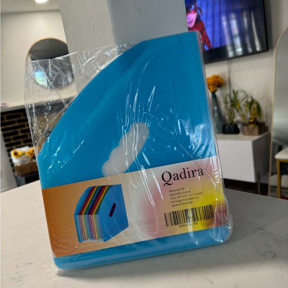 LAST PRICE🍒🤍QADIRA file folder 12 pockets accordion style ✨ - Picture 2 of 10